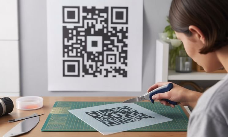 How to Make a QR Stencil for Business or Art