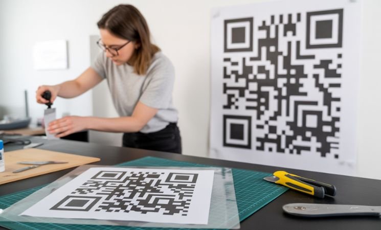 How to Make a QR Stencil for Business or Art
