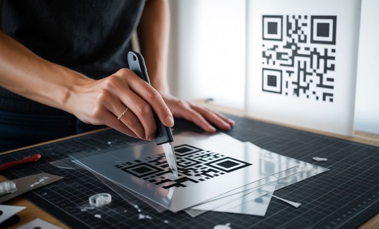 How to Make a QR Stencil for Business or Art